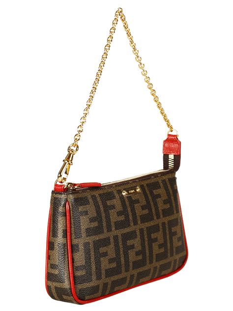 fendi logo mini bag|Fendi signature tote bag.